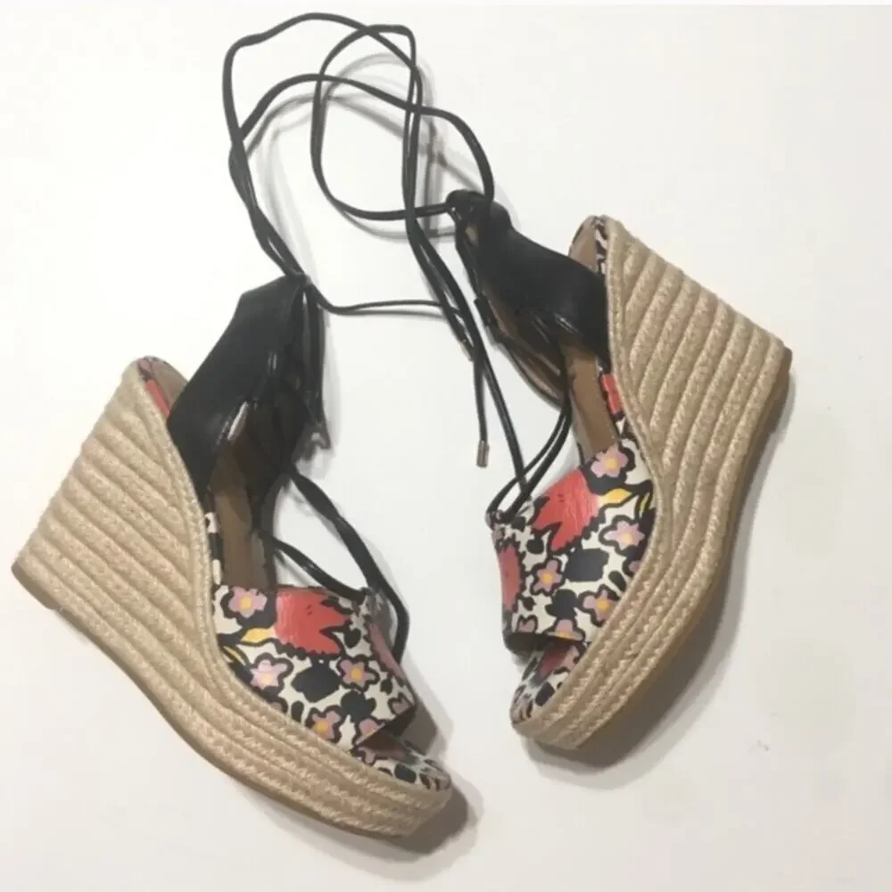 Coach Dana Espadrille Wedge Sandals